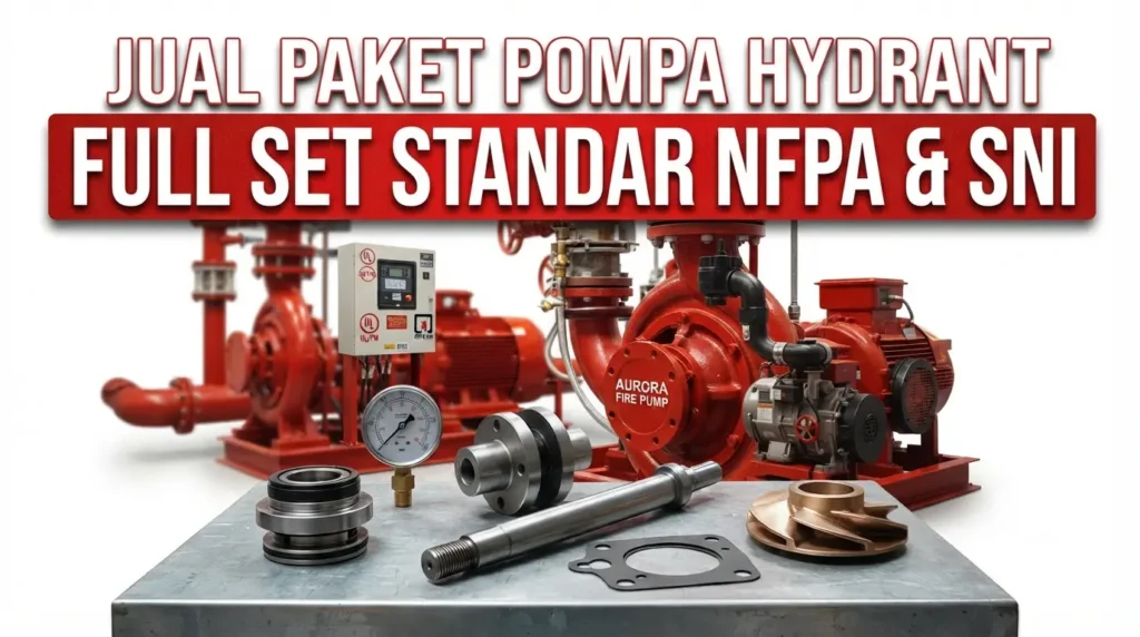 Jual Paket Pompa Hydrant Full Set Standar NFPA & SNI